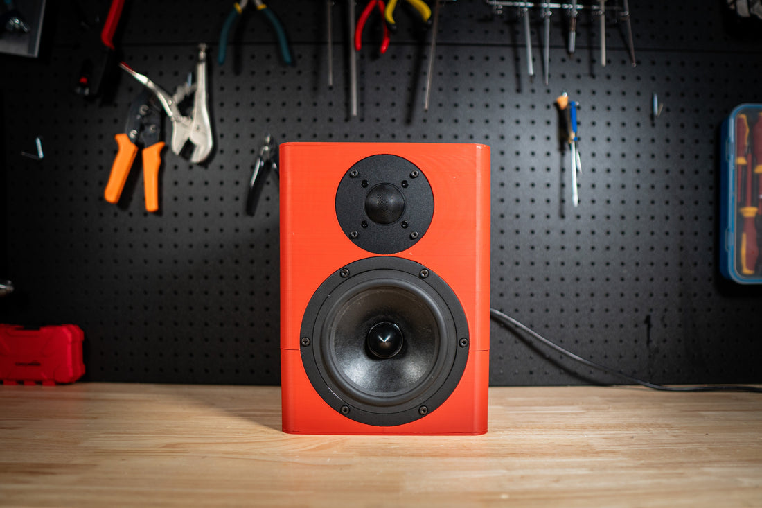 Building "The Illuminate 7": A 3D-Printed Speaker That Delivers Big Sound