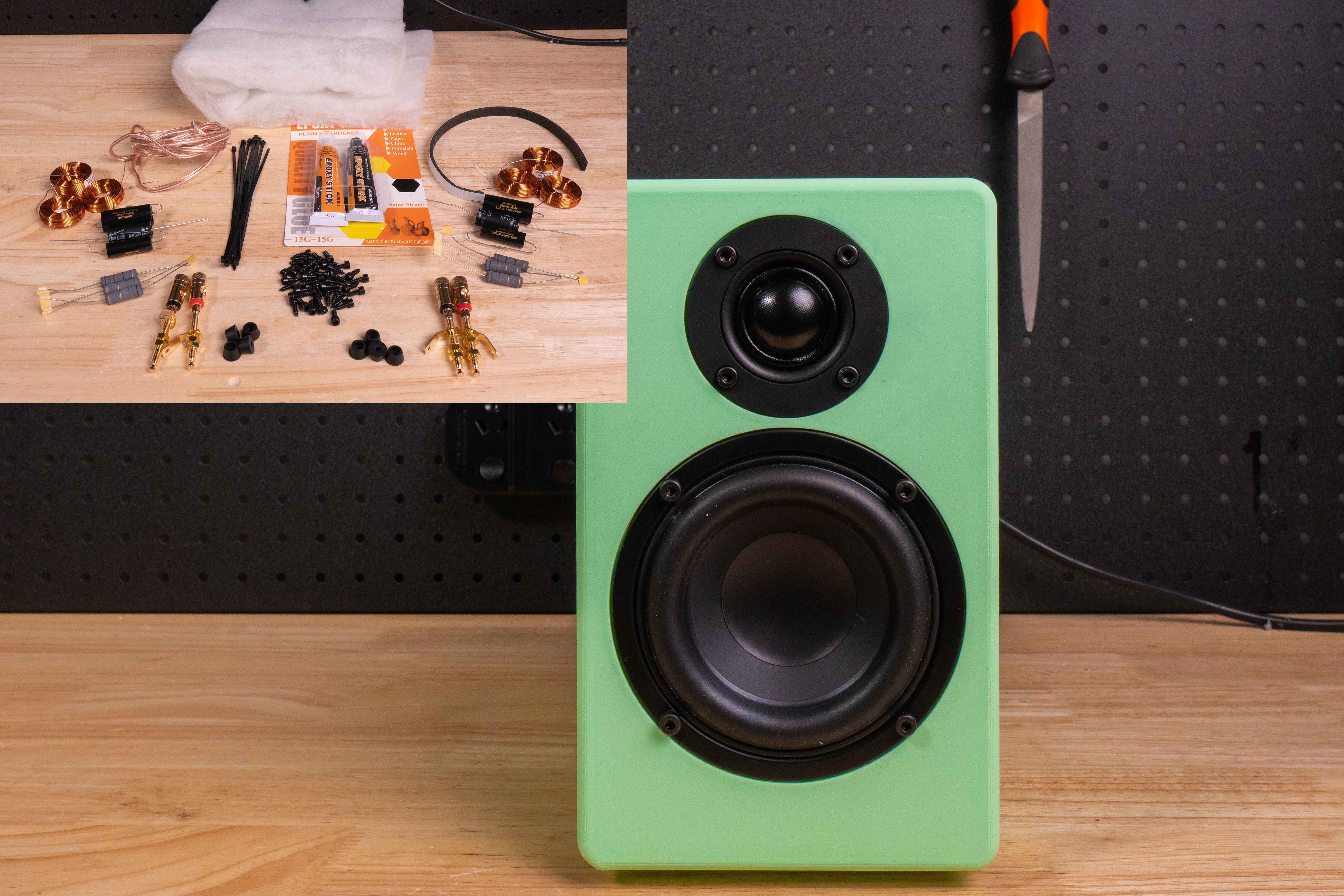 Glow 4 Mk2 - Fiddly Bits Kit (Pair) – Print Your Speakers